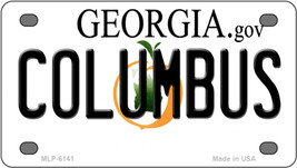 Columbus Georgia Novelty Mini Metal License Plate Tag - £11.78 GBP