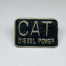 Cat Diesel Power Pin Caterpillar Heavy Equipment Hat Lapel Pin Vintage E... - £3.58 GBP