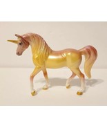 Breyer Horses Stablemates Arabian Walking Unicorn Peachy Gold 3.5&quot;  #972... - £10.19 GBP