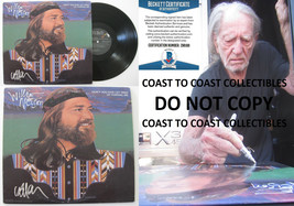 Willie Nelson autographed album vinyl record COA with exact Proof Beckett BAS - £582.52 GBP