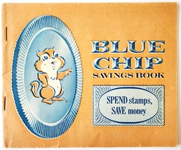 1970s Blue Chip Stamps Supermarket Savings Saver Booklet Grocery Unused F9 - $19.99