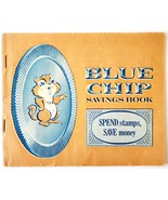 1970s Blue Chip Stamps Supermarket Savings Saver Booklet Grocery Unused F9 - $377.05 MXN