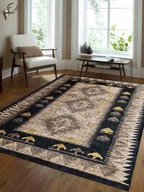 Glitzy Rugs UBSJ00020S0000A11 6 x 9 ft. Hand Knotted Sumak Jute Eco-Friendly Ori - £215.44 GBP