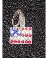 Domino Style American Flag Pendant - $14.88 CAD