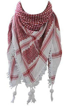 Hirbawi scarf red white kuffiyeh - £46.35 GBP