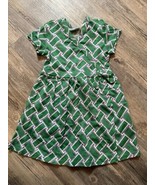 Diane Von Furstenburg x Target Faux Wrap Dress Vintage Weave Green Size ... - $16.39