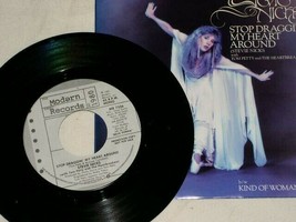 Stevie Nicks Stop Draggin My Heart Around 45 Rpm Record Pic Sleeve Promo - £12.57 GBP
