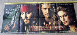 PIRATES OF THE CARIBBEAN:DEAD MAN&#39;S CHEST 2006 (26&quot; X 50&quot;)POSTER (side 1... - £101.63 GBP