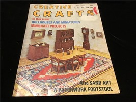Creative Crafts Magazine June 1975 MiniCraft Projects, Dollhouses &amp; Miniatures - £7.86 GBP