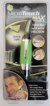 Lot of 75 Micro Touch MAX Lighted Hair Personal All In One Trimmer Green - £137.61 GBP