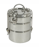To Go Ware Large 3-Tier Stainless Steel Tiffin Lunch Box Eco Friendly Co... - €29,99 EUR