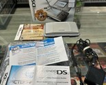 Nintendo Ds Console Complete In Box w/ Nintendogs - Box Variant Silver T... - $131.28