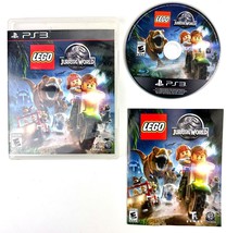 LEGO Jurassic World Sony  PlayStation 3/PS3 Complete Case, Manual + Game 2015 - £10.27 GBP