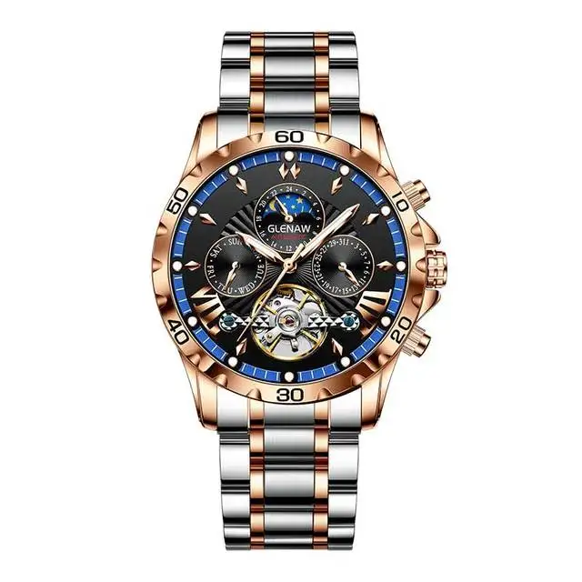 Relogios Masculino Mens For Watches Top Brand Luxury Reloj Hombre Stainl... - $123.51