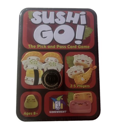 SUSHI GO Pick & Pass Card Game Family Board Game Fun Party Activities - $11.29