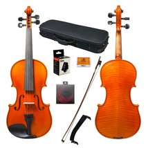 Paititi 4/4 Full Size Intermediate Level Plus Violin with Lightweight Ca... - £135.88 GBP