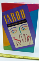 Vintage 1989 Taboo Board Game Of Unspeakable Fun Milton Bradley Buzzer no/work - £15.66 GBP