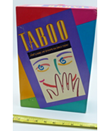 Vintage 1989 Taboo Board Game Of Unspeakable Fun Milton Bradley Buzzer n... - $376.98 MXN