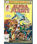 Marvel Comic-Alpha Flight-Vol. 1, No. 1-Aug. 1983-John Byrne-Puck &amp; Marrina - $27.43 CAD