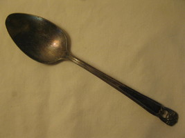 WM Rogers MFG Co. Eternally Yours Pattern Silver Plated 7.25&quot; Table Spoon - £6.39 GBP