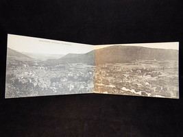 Vintage Post Card Raon L&#39;Etape La Montagne Panoramic View Folding Postal... - $4.94