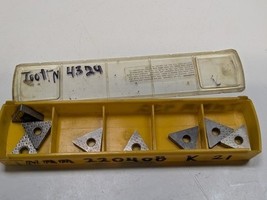 Lot of 8 Kennametal TNMM220408 K21 &amp; K1 Carbide Inserts - $34.64