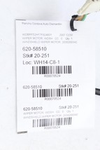 Windshield Wiper Motor 209 Type CLK350 Fits 03-09 MERCEDES CLK 70524 image 2