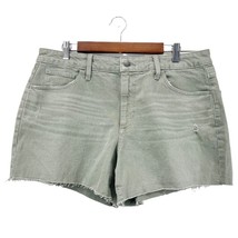 NEW Universal Thread Womens 14 Dusty Olive Vintage Midi Stretch Shorts R... - $17.99