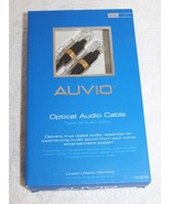 Auvio 6&#39; Optical Audio Cable 15239 ~ Patch Cord ~ New in Box - $190.20 MXN