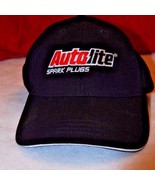 Embroidered Baseball Cap Autolite Spark Plugs  Black White piping - €4,32 EUR