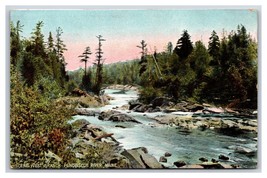 Scene on West Branch Penobscot River Maine ME UNP DB Postcard U8 - $4.90