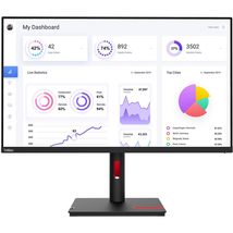 Lenovo ThinkVision T22i-30 21.5 Full HD WLED LCD Monitor - 16:9 - Raven ... - $105.91