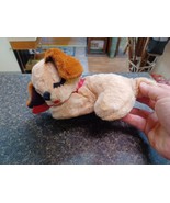 Vintage Jerry Elsner Sleeping Puppy Dog Stuffed Plush Animal - $47.62 CAD