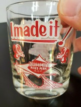Vintage &quot;I made it!&quot; Summit Pike&#39;s Peak Glass - £7.30 GBP
