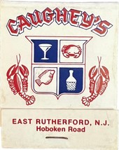 Caughey&#39;s, East Rutherfod, New Jersey, Match Book Matches Matchbook - £9.41 GBP