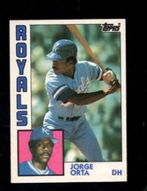 1984 Topps Traded #88 Jorge Orta Nmmt Royals *X97539 - £1.55 GBP