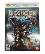 BioShock 1st Print W/Slipcover PC DVD 2007 Factory Sealed Rare Brand New - £69.91 GBP