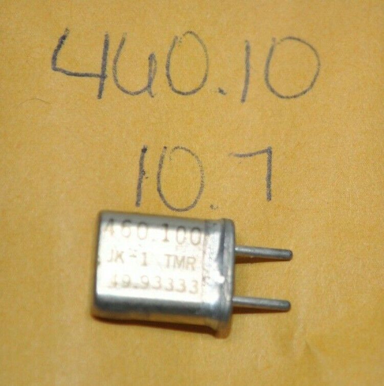 Vintage Scanner Radio Crystal - 460.100 MHz / 10.7 iF / HC-25/U - $9.89