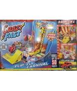 Little Tikes Crazy Fast Flip &amp; Fly Carnival Playset with One Exclusive P... - £19.48 GBP