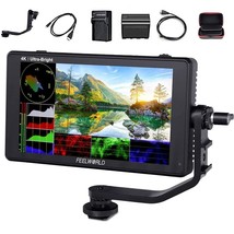 Lut6 +Np-F750 Battery+ Charger+Carry Case 6 Inch 2600Nits Hdr 3D Lut Touch Scree - $471.99