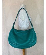 AUTH Bottega Veneta Cervo Peacock Green Deer Skin Flap Shoulder Bag - $1780 - $1,280.00