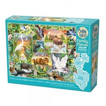 River Magic Jigsaw Puzzle 350 pc Cobble Hill Made in America Family Pieces - $23.71