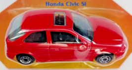 Maisto Die Cast Mid &amp; Late 1990&#39;s Honda Civic Si Red Hatchback, New on C... - $59.39