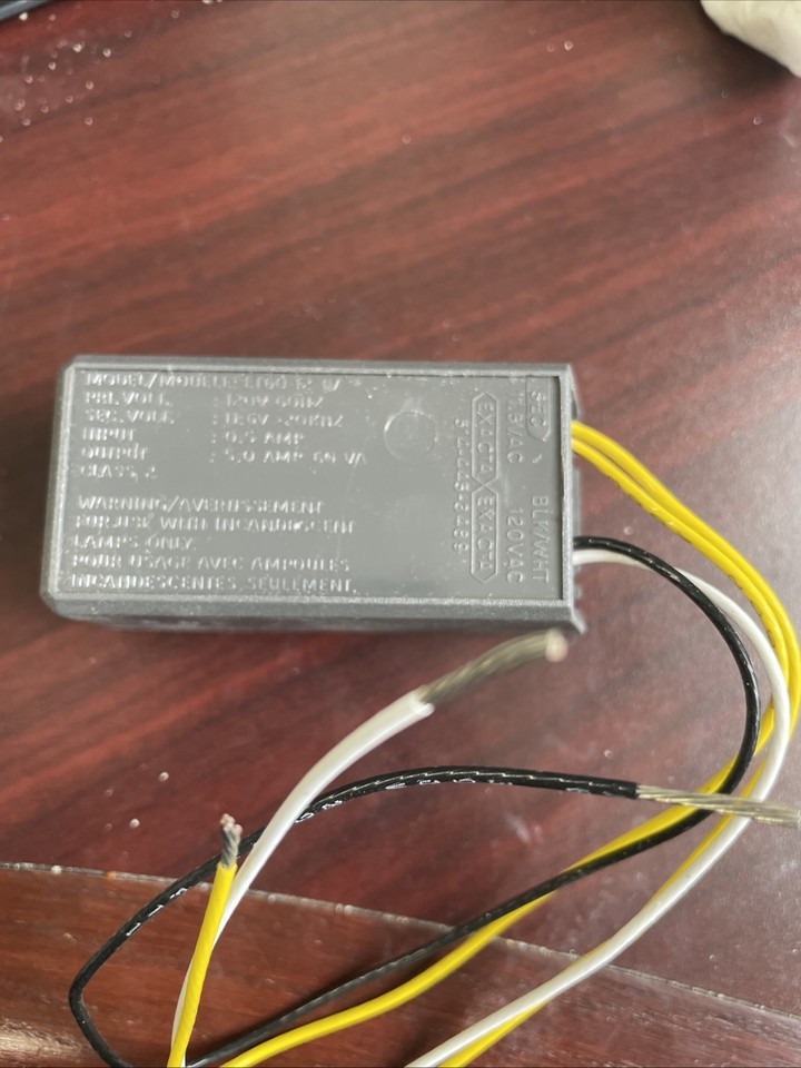 ET60 Electronic Transformer 60VA  CLASS 2 120V INP 11.6V OUT ET60-12V  1... - $8.93