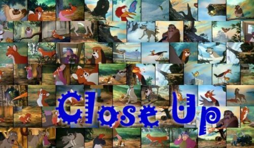 Amazing The Fox and the Hound FOX scene Giclรฉe montage Item image 2