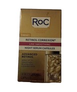 ROC Retinol Correxion Line Smoothing Night Serum Capsules Advanced 30 Ca... - £12.60 GBP