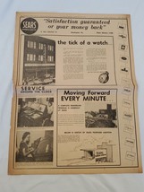VINTAGE 1958 Sears Roebuck Full Page Newspaper Advertisement - $19.79