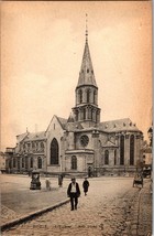 c1910 Rueil Malmaison France #13 St Pierre - St Paul Church Collotype Postcard - £10.34 GBP