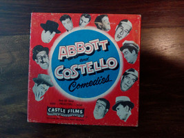 ABBOTT &amp; COSTELLO Movie CASTLE FILMS # 814 RIOT ON ICE 8mm Film Complete... - £22.38 GBP