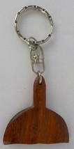 Native Hawaiian KEY-CHAIN Wood Dolphin Fin Purse Charm Paradise Beach Jewelry - £3.98 GBP